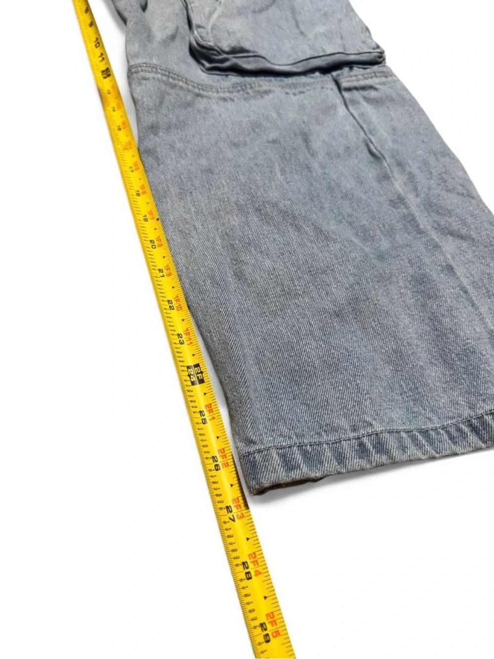 Urban Outfitters BDG Light Wash Baggy Cargo Jeans - Relaxed Fit